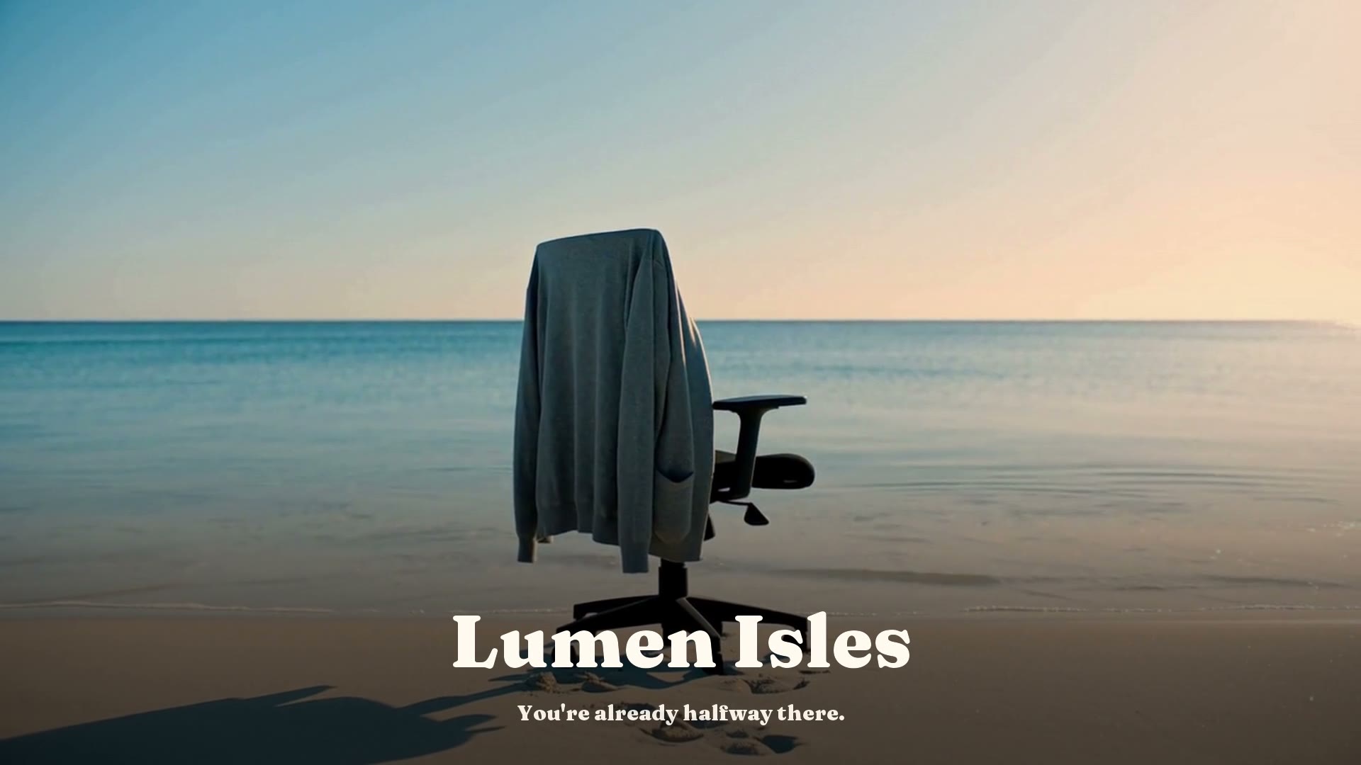 Out of Office: The beach is already in the building. Nobody has noticed.